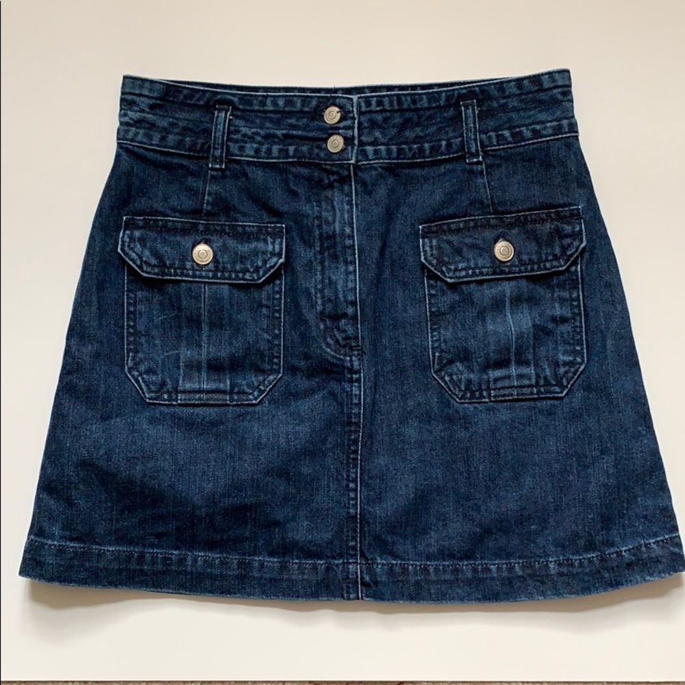 TOPSHOP Moto Denim Mini